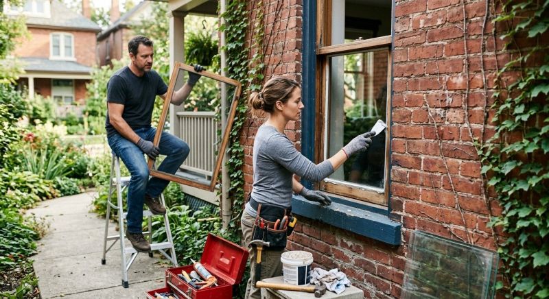 Garden Window Repair in Olathe, KS